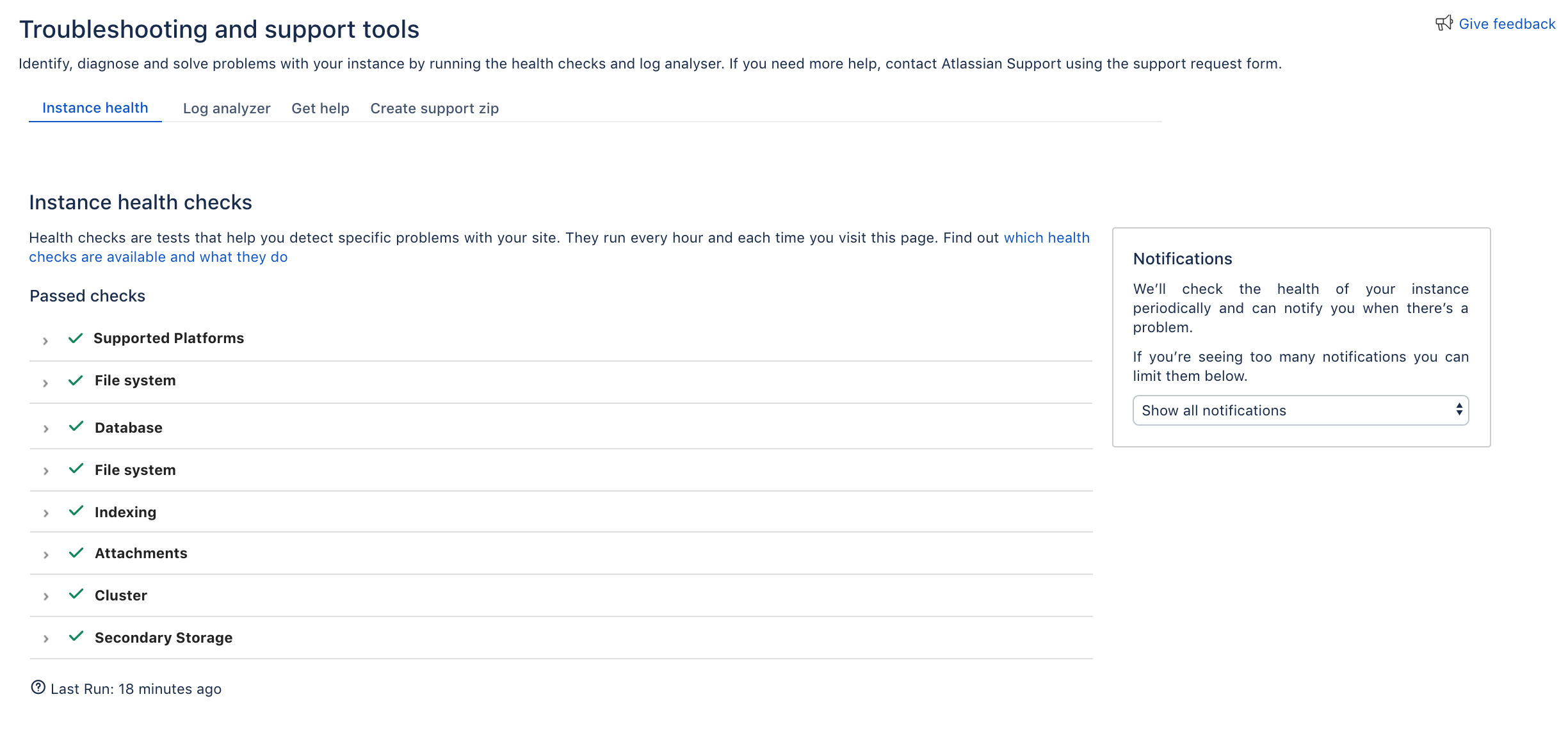 Instance healthchecks. Instance healthchecks.