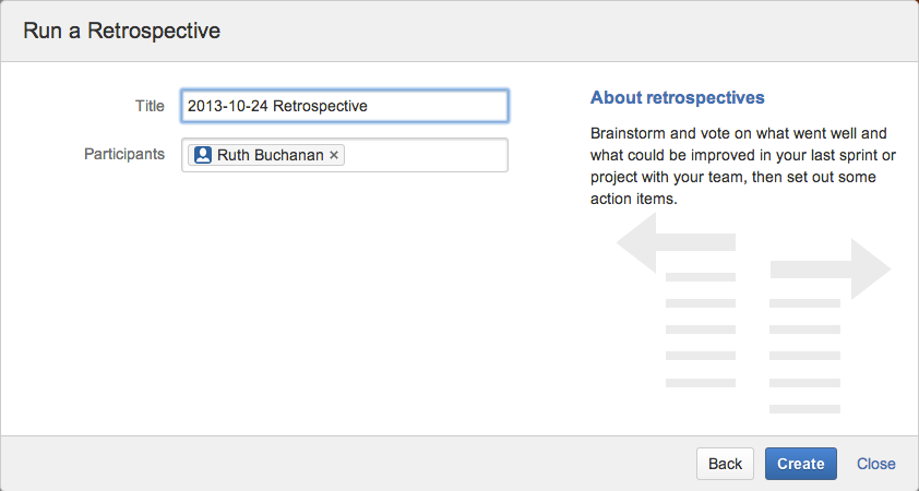Retrospectives dialogue Retrospectives dialogue